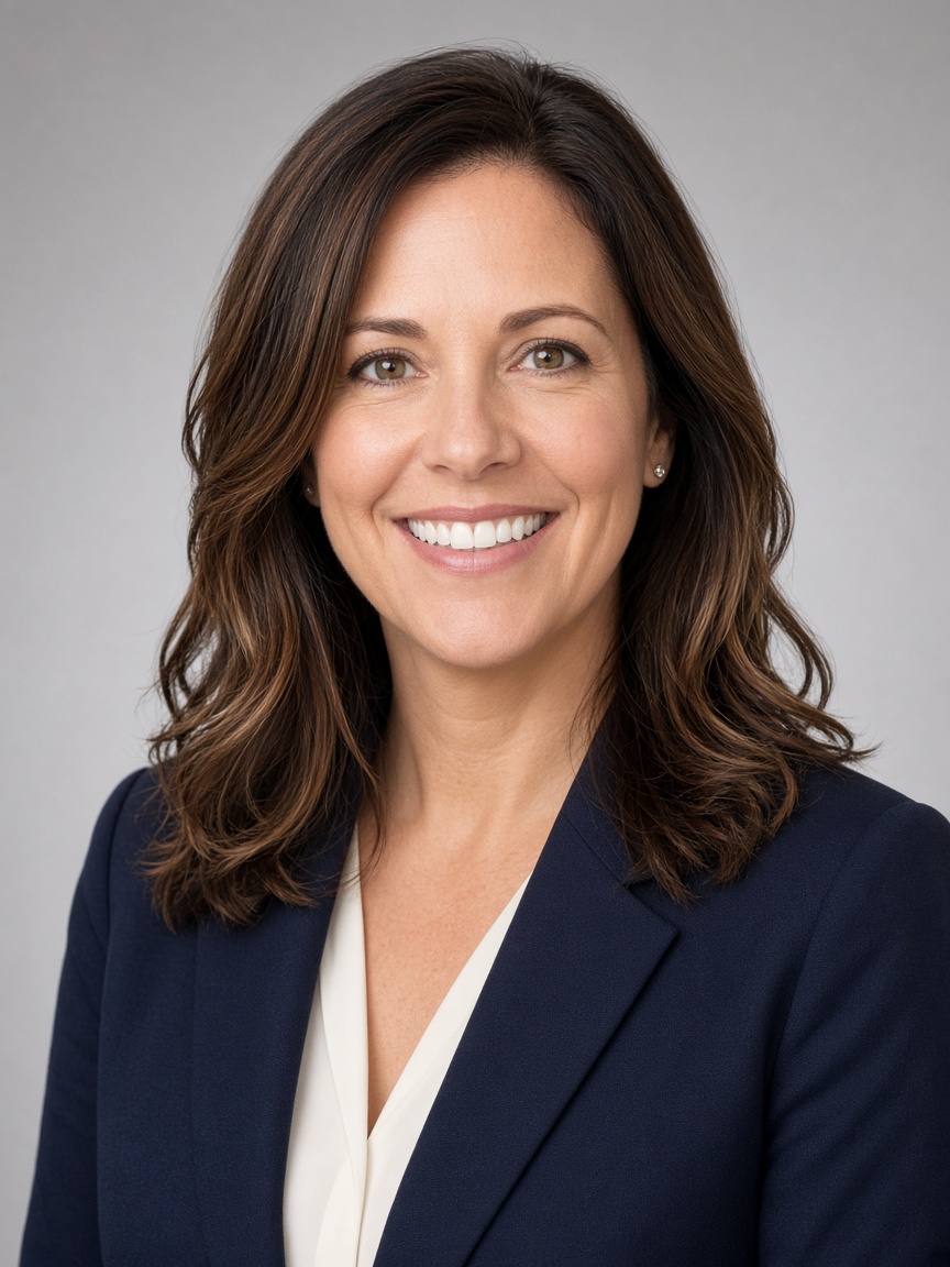 Portrait of Maria Chen, enrollment director